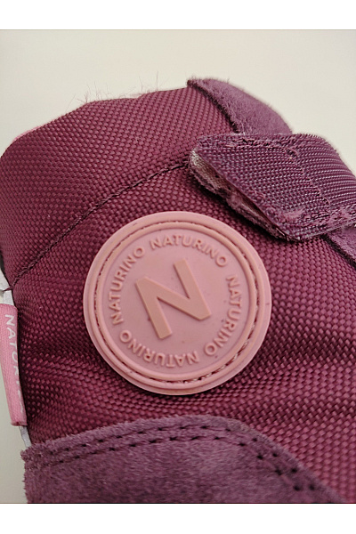 Naturino Dětské fialové kotníkové zimní boty na suchý zip Velikost EU 30 | Naturino | obrázek 9