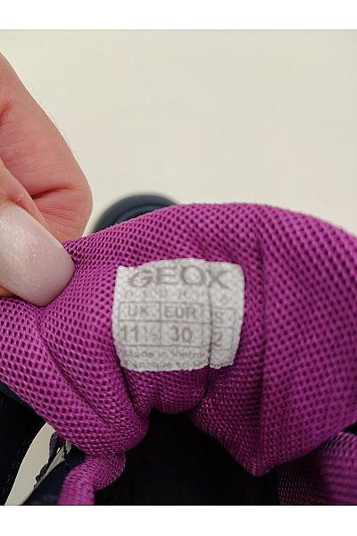 GEOX Dětské modré kotníkové zimní sněhule na suchý zip Vel. EU 30 | GEOX | obrázek 9