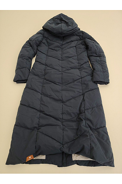 Ragwear Černé dlouhé prošívané zimní bundy s kapucí Vel. S | ragwear | obrázek 9