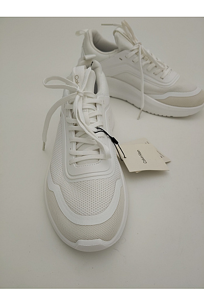 Calvin Klein tenisky Chunky Runner Lace Up Sock Knit Bílé Velikost EU 38 | Calvin Klein | obrázek 3