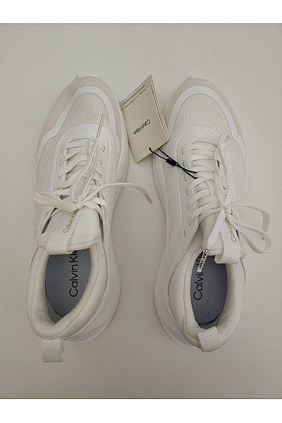 Calvin Klein tenisky Chunky Runner Lace Up Sock Knit Bílé Velikost EU 38 | Calvin Klein | obrázek 10