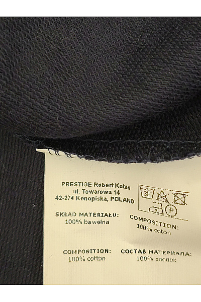 MOE Černé bavlněné šaty s dlouhým rukávem asymetrické volné Velikost 2XL/3XL | MOE | obrázek 4