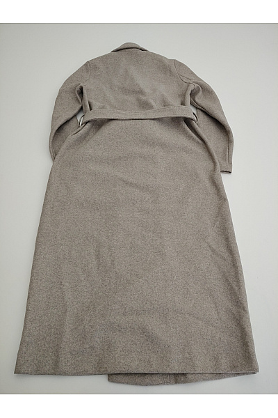 VERO MODA Béžový elegantní maxi kabát s páskem Vel. EU M | VERO MODA | obrázek 6