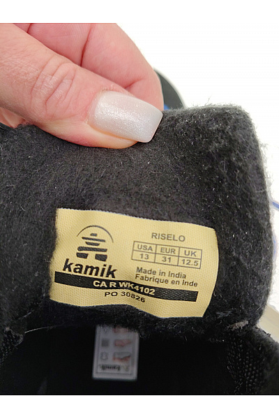 kamik Dětské kotníkové zimní boty s kožíškem šněrovací Velikost US 31 | kamik | obrázek 8