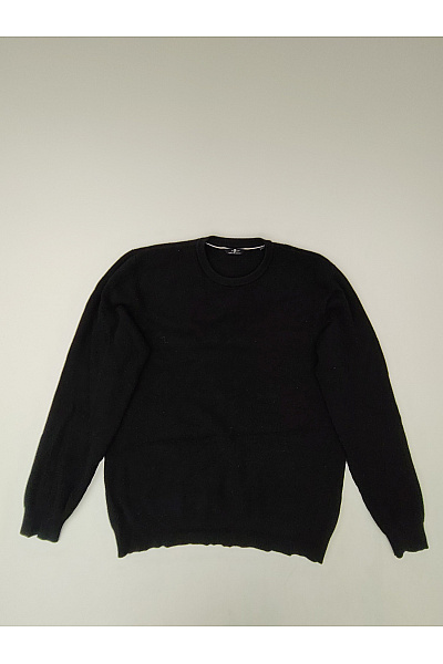 7 For All Mankind Černý Dámský Basic Pulovr S Dlouhým Rukávem Vel. XL