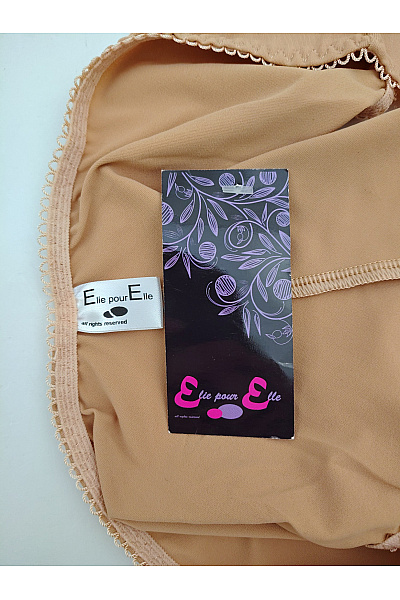 Elie pour Elle Dámské hnědé krajkové kalhotky luxusní Velikost M | Elie pour Elle | obrázek 5