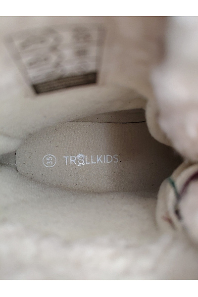 TROLLKIDS Dětské fialové kotníkové zimní sněhule se šněrováním Velikost EU 35 | TROLLKIDS | obrázek 9