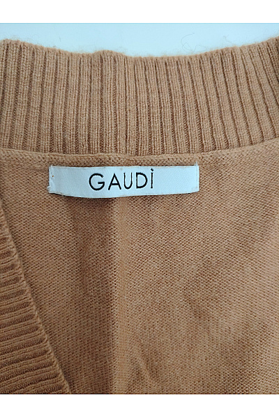 GAUDI Dámská pletená vesta bez rukávů oversize oboustranná Vel. S | GAUDI | obrázek 4