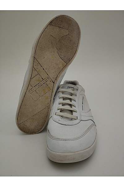TOMMY HILFIGER Pánské tenisky TH Hi Vulc Core Low Leather Bílé Velikost EU 45 | TOMMY HILFIGER | obrázek 6