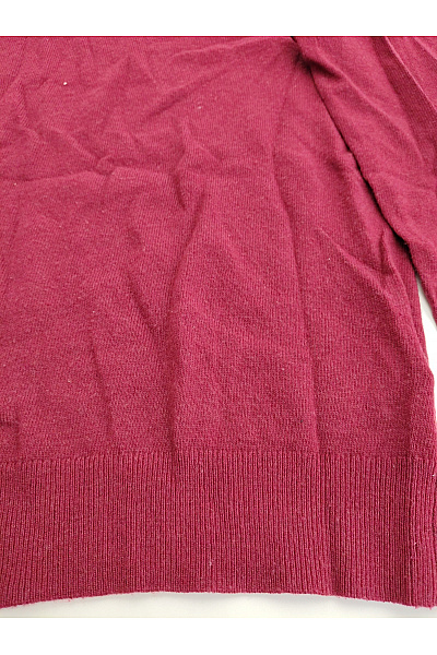 GANT Červený vlněný pánský pulovr do véčka basic Velikost L | GANT | obrázek 2