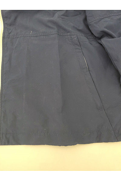 LACOSTE Modrá pánská větrová bunda s kapucí se zipem Vel. M | LACOSTE | obrázek 3