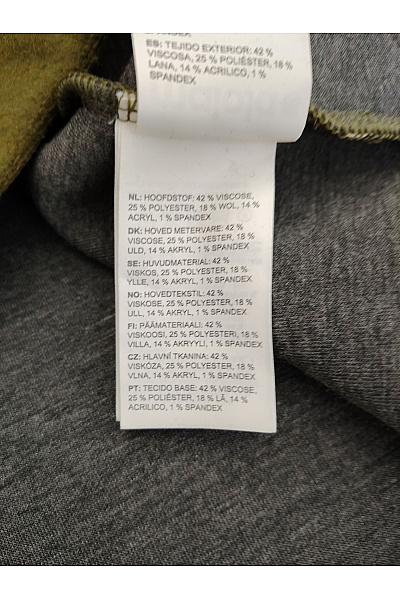 MALOJA Dámská khaki fleecová bunda s kapucí se zipem Vel. XL | MALOJA | obrázek 8