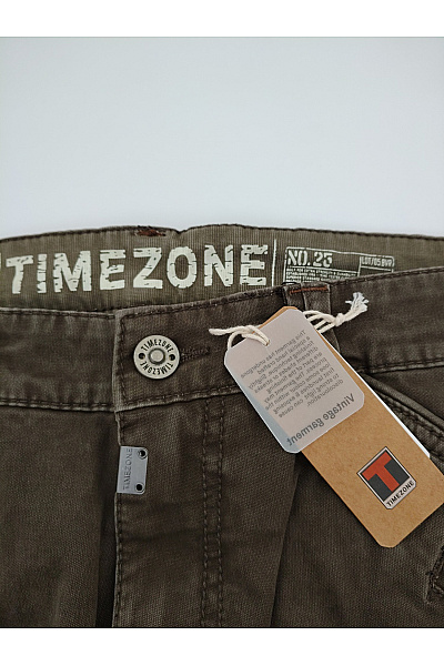 TIMEZONE Pánské khaki cargo kalhoty s kapsami | TIMEZONE | obrázek 5