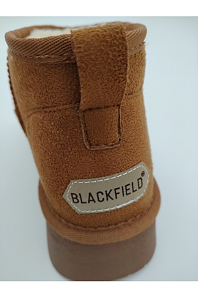 BLACKFIELD Hnědé kotníkové válenky na platformě s kožíškem Velikost 36 | BLACKFIELD | obrázek 6