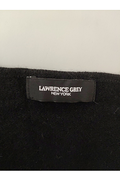 LAWRENCE GREY Dámský černý pulovr s výstřihem do V basic Vel. M | LAWRENCE GREY | obrázek 4