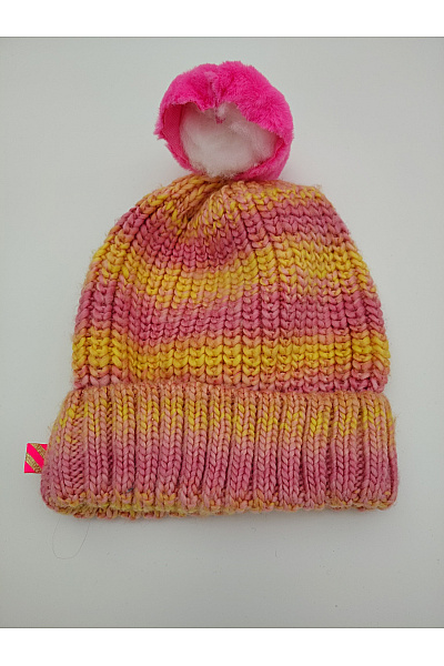 Billieblush barevná pletená čepice s bambulí Vel. FR 2 | Billieblush | obrázek 4