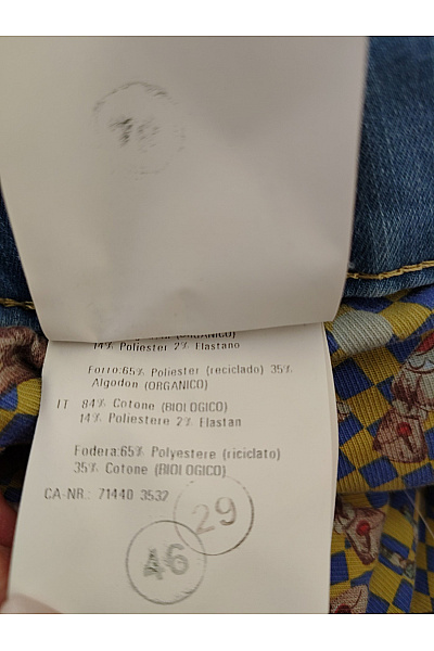 MOTIVI Pánské modré bavlněné džíny rovné seprané Velikost 38/32 | MOTIVI | obrázek 6