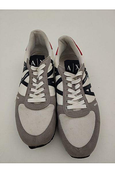 ARMANI Pánské tenisky Exchange XUX017 Šedé Vel. 43 | ARMANI | obrázek 8