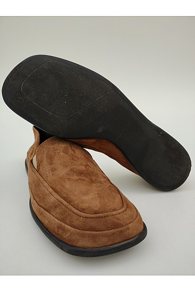 VAGABOND Dámské hnědé semišové nazouvací polobotky slip-on Vel. EU 38 | VAGABOND | obrázek 3