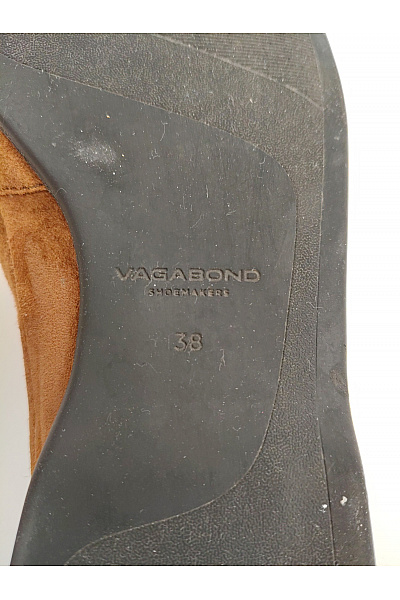 VAGABOND Dámské hnědé semišové nazouvací polobotky slip-on Vel. EU 38 | VAGABOND | obrázek 8