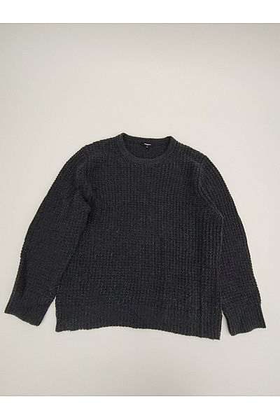 LAWRENCE GREY Černý Vlněný Pletený Pulovr Basic Vel. US 3XL