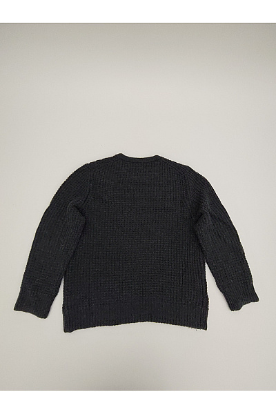 LAWRENCE GREY Černý vlněný pletený pulovr basic Vel. US 3XL | LAWRENCE GREY | obrázek 6