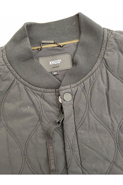 Khujo Černá prošívaná bomber bunda přechodová krátká Vel. XXL | Khujo | obrázek 4