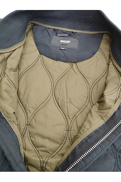 Khujo Černá prošívaná bomber bunda přechodová krátká Vel. XXL | Khujo | obrázek 5