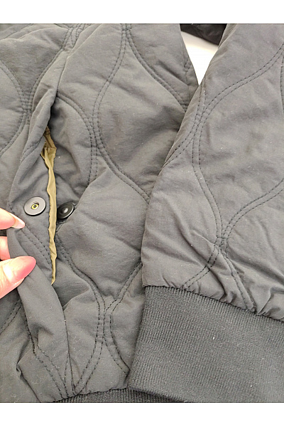 Khujo Černá prošívaná bomber bunda přechodová krátká Vel. XXL | Khujo | obrázek 7