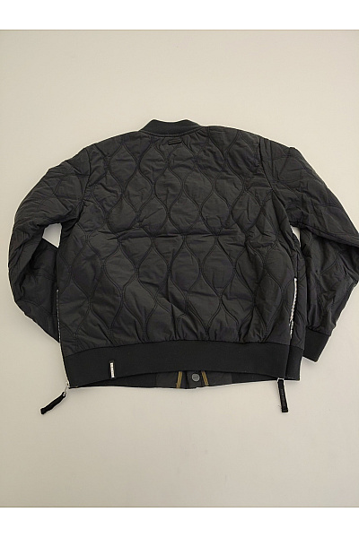 Khujo Černá prošívaná bomber bunda přechodová krátká Vel. XXL | Khujo | obrázek 8
