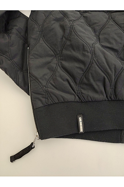 Khujo Černá prošívaná bomber bunda přechodová krátká Vel. XXL | Khujo | obrázek 9
