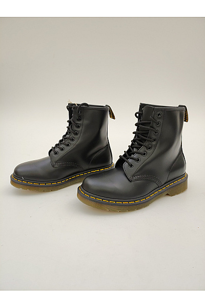 Dr.Martens Černé kotníkové šněrovací boty s kulatou špičkou na platformě Vel. 38 | Dr.Martens | obrázek 4