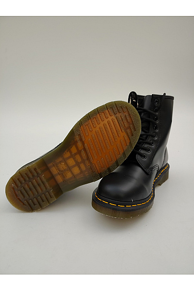 Dr.Martens Černé kotníkové šněrovací boty s kulatou špičkou na platformě Vel. 38 | Dr.Martens | obrázek 10