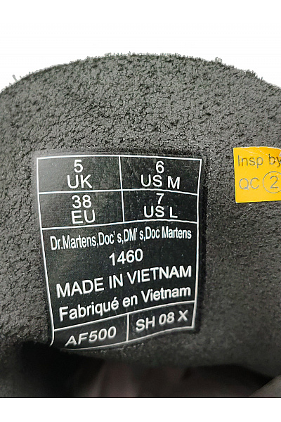 Dr.Martens Černé kotníkové šněrovací boty s kulatou špičkou na platformě Vel. 38 | Dr.Martens | obrázek 12