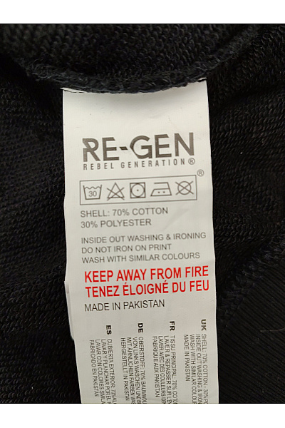 Re-Gen Chlapecká bavlněná mikina na zip s kapucí Velikost 176/16 | Re-Gen | obrázek 9