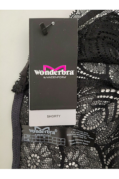 Wonderbra Černé krajkové kalhotky luxusní Velikost EU 42 | Wonderbra | obrázek 5
