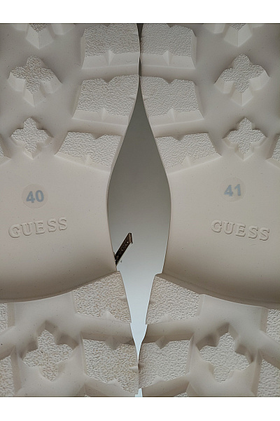 Guess Béžové kotníkové boty na platformě se šněrováním a přezkou Vel. EU 40 | Guess | obrázek 13