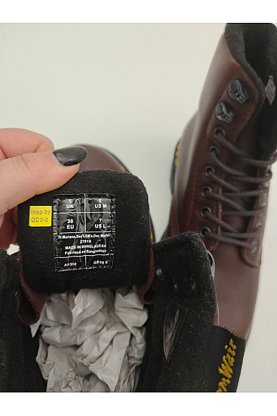 Dr.Martens Pánské hnědé kotníkové šněrovací workery s kožíškem Velikost 38 | Dr.Martens | obrázek 7