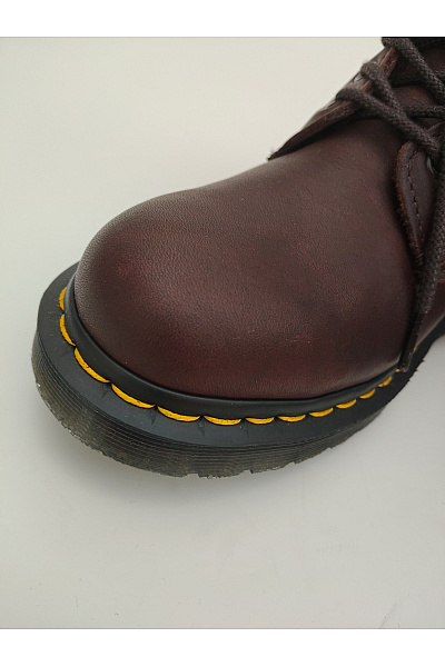 Dr.Martens Pánské hnědé kotníkové šněrovací workery s kožíškem Velikost 38 | Dr.Martens | obrázek 10