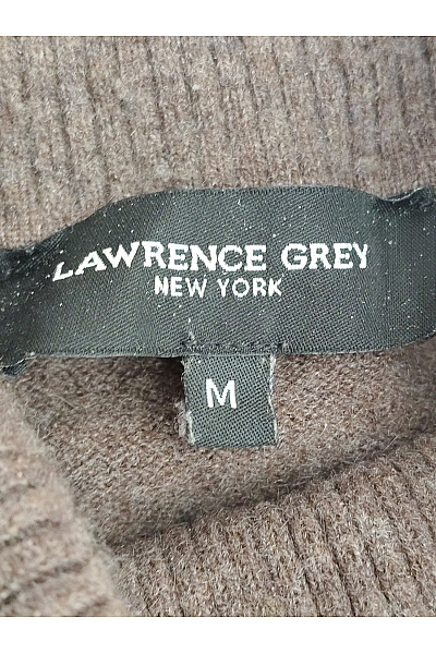LAWRENCE GREY Pánský hnědý kašmírový rolák basic Vel. US M | LAWRENCE GREY | obrázek 5