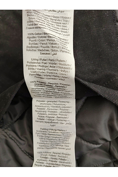 JACK & JONES Černá bavlněná přechodová bunda se zipem Vel. M | JACK & JONES | obrázek 8
