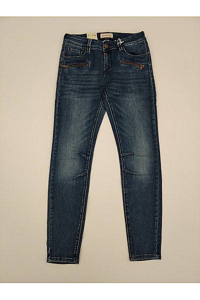 TIMEZONE Dámské modré bavlněné skinny džíny s kapsami Vel. W27/L30 | TIMEZONE | obrázek 8