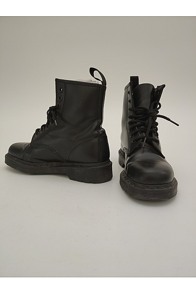 Dr.Martens Černé kotníkové šněrovací boty s kulatou špičkou Velikost 38 | Dr.Martens | obrázek 3