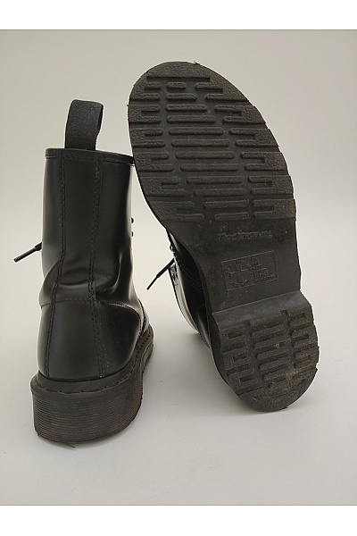 Dr.Martens Černé kotníkové šněrovací boty s kulatou špičkou Velikost 38 | Dr.Martens | obrázek 5