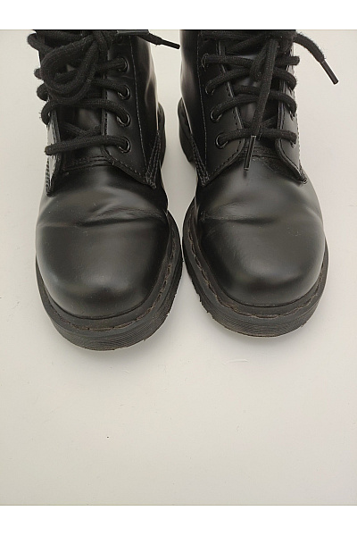 Dr.Martens Černé kotníkové šněrovací boty s kulatou špičkou Velikost 38 | Dr.Martens | obrázek 8