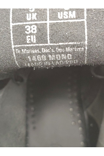 Dr.Martens Černé kotníkové šněrovací boty s kulatou špičkou Velikost 38 | Dr.Martens | obrázek 11