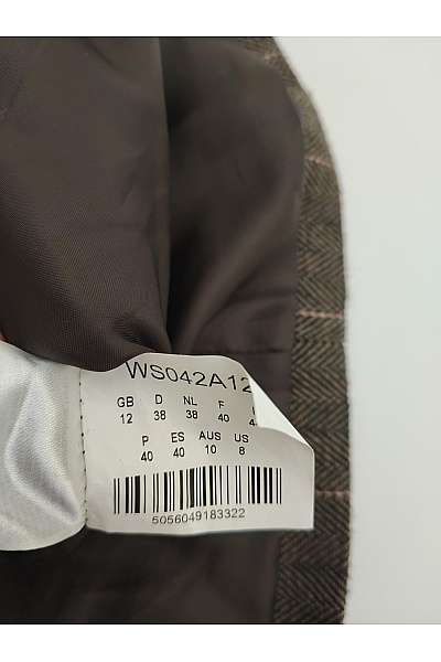 Joe Browns Hnědá pruhovaná mini sukně s kapsami Velikost DE 38 | Joe Browns | obrázek 6