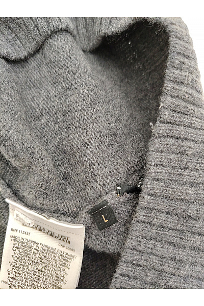 NAPAPIJRI Šedý vlněný pulovr se stojáčkem na zip Vel. XL | NAPAPIJRI | obrázek 7