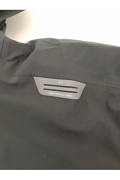 Černá pánská parka s kapucí outdoorová přechodová Vel. XL | Unimoda | obrázek 5