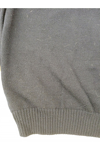 MAERZ Pánský černý vlněný merino cardigan na zip Vel. EU 48 | MAERZ | obrázek 2